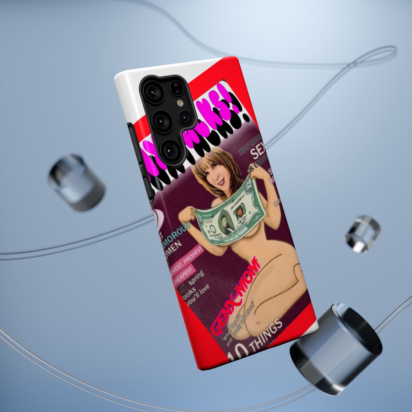 Gen X Mom-Impact-Resistant Phone Case - Retro Humor & Nostalgia