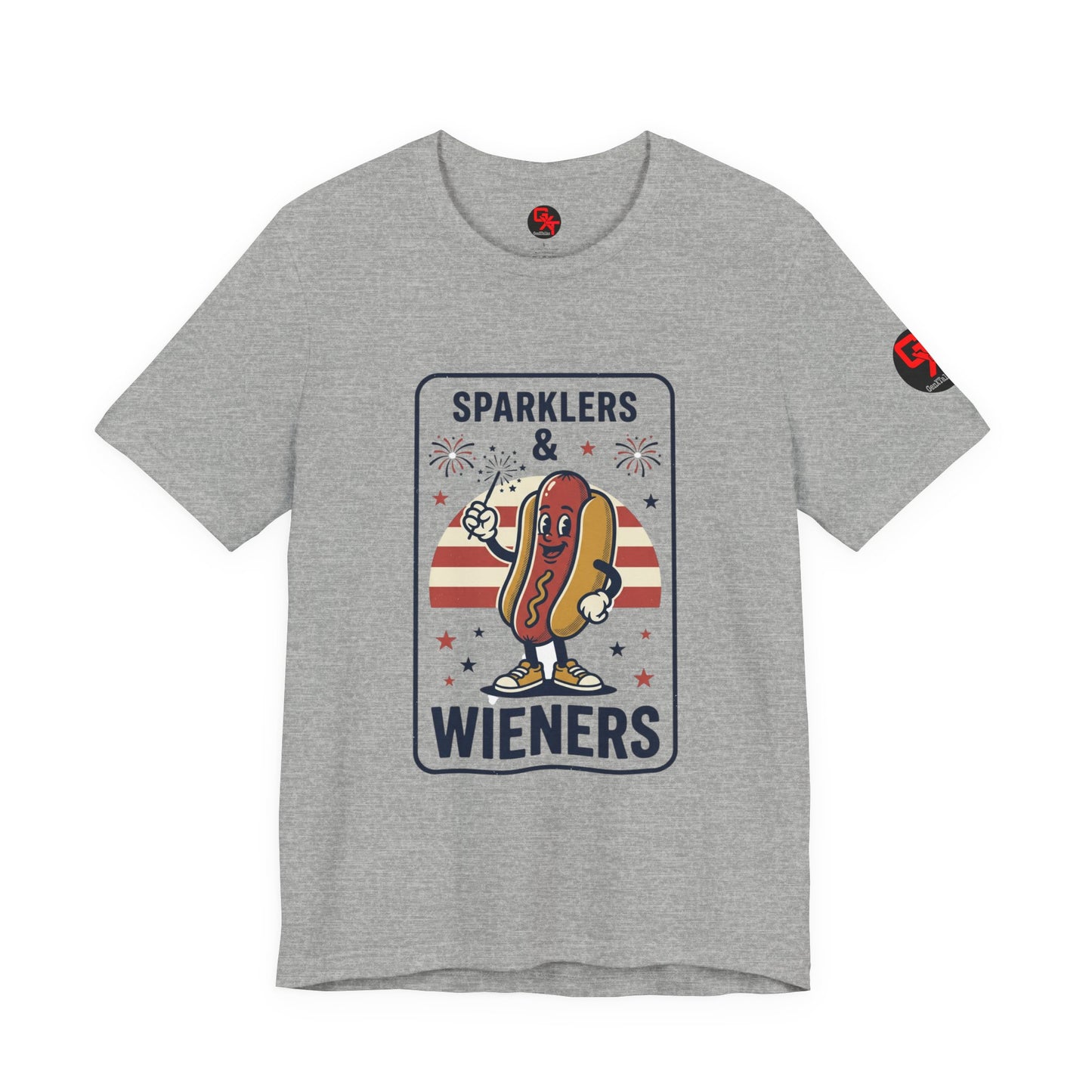 Sparklers & Wieners Hot Dog Tee