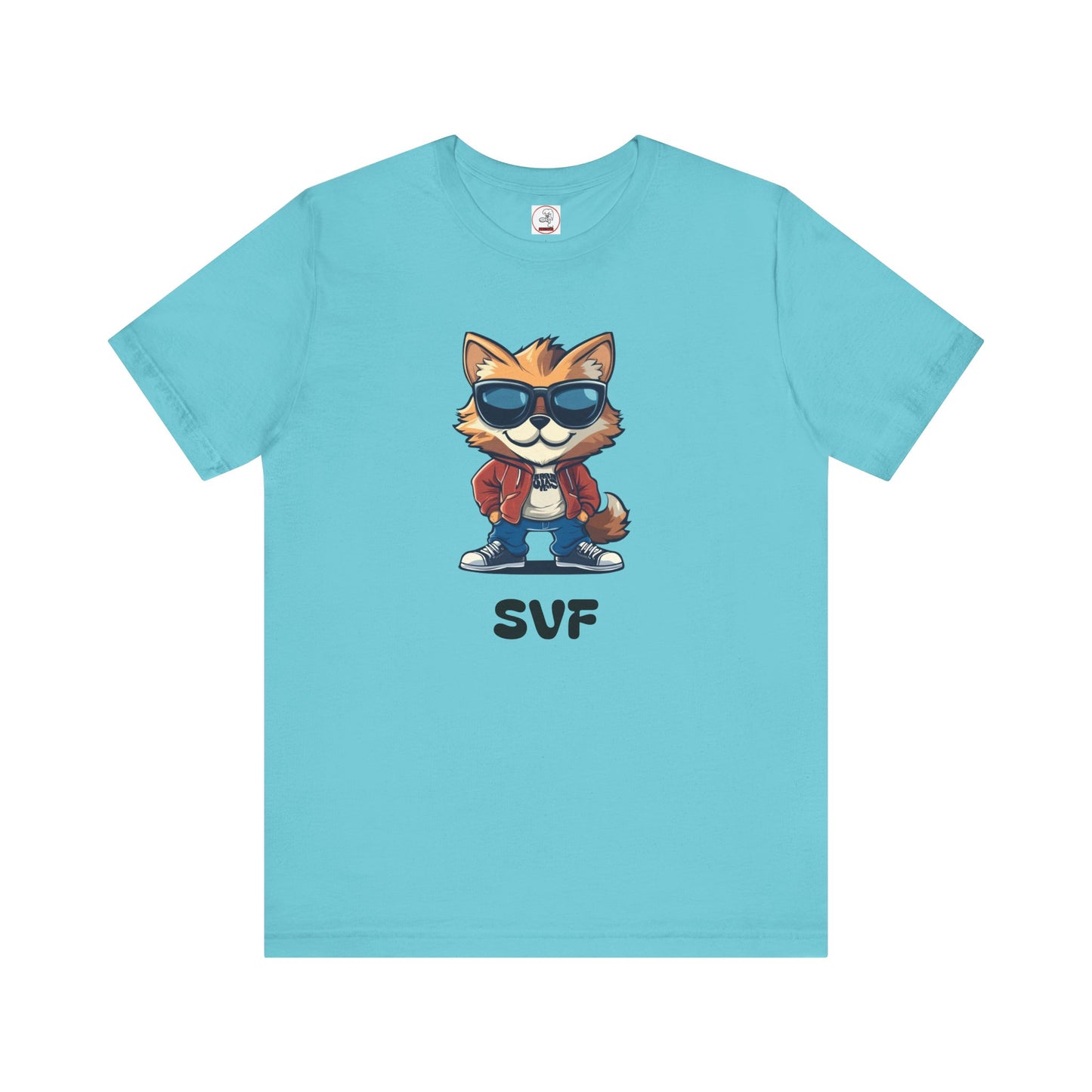 Cool Graphic Tee: Sun Valley Fox Nation, Fun Casual Wear,  Unique T-Shirt