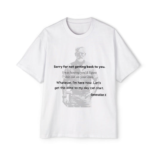 Generation X has arrived! - Heavy T