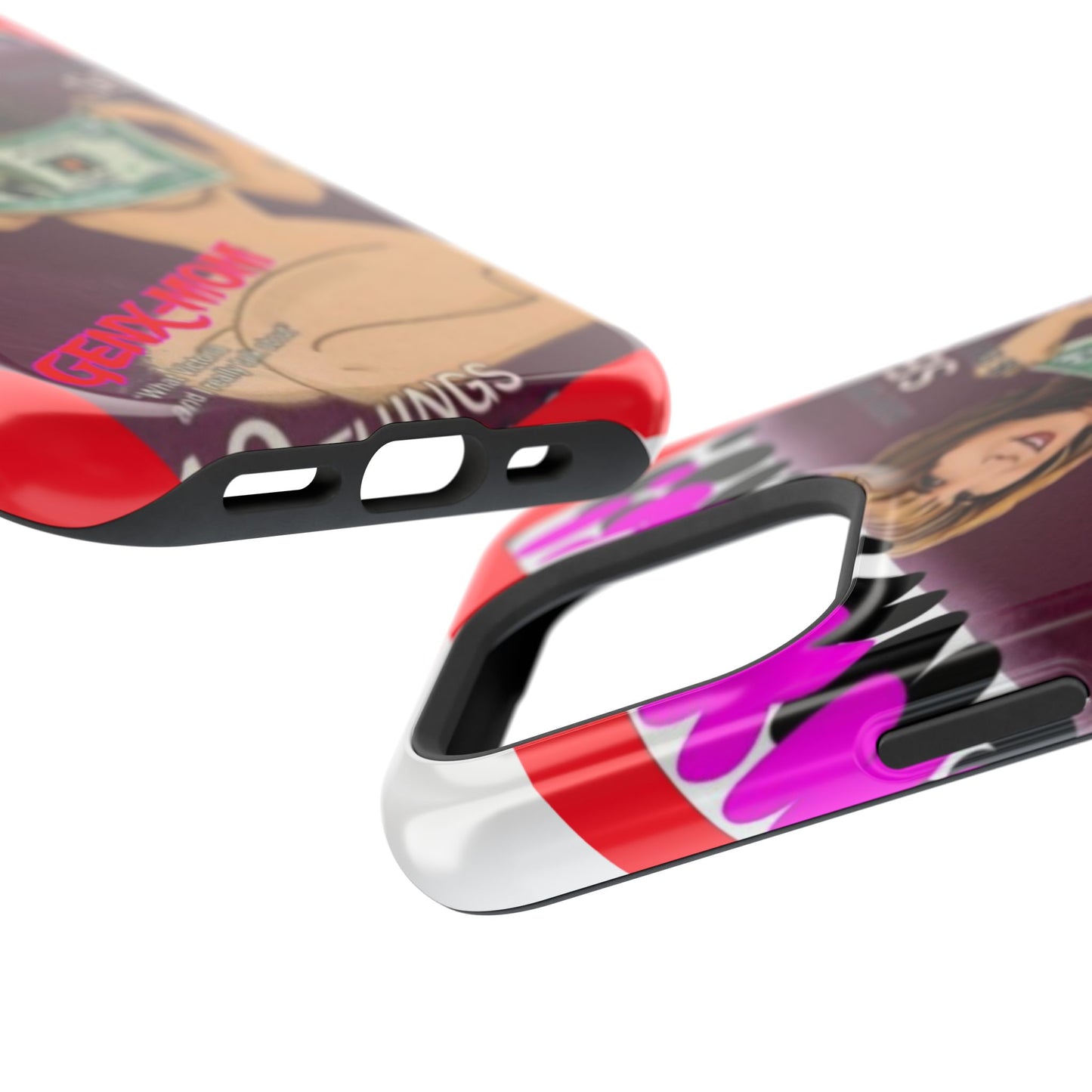 Gen X Mom-Impact-Resistant Phone Case - Retro Humor & Nostalgia