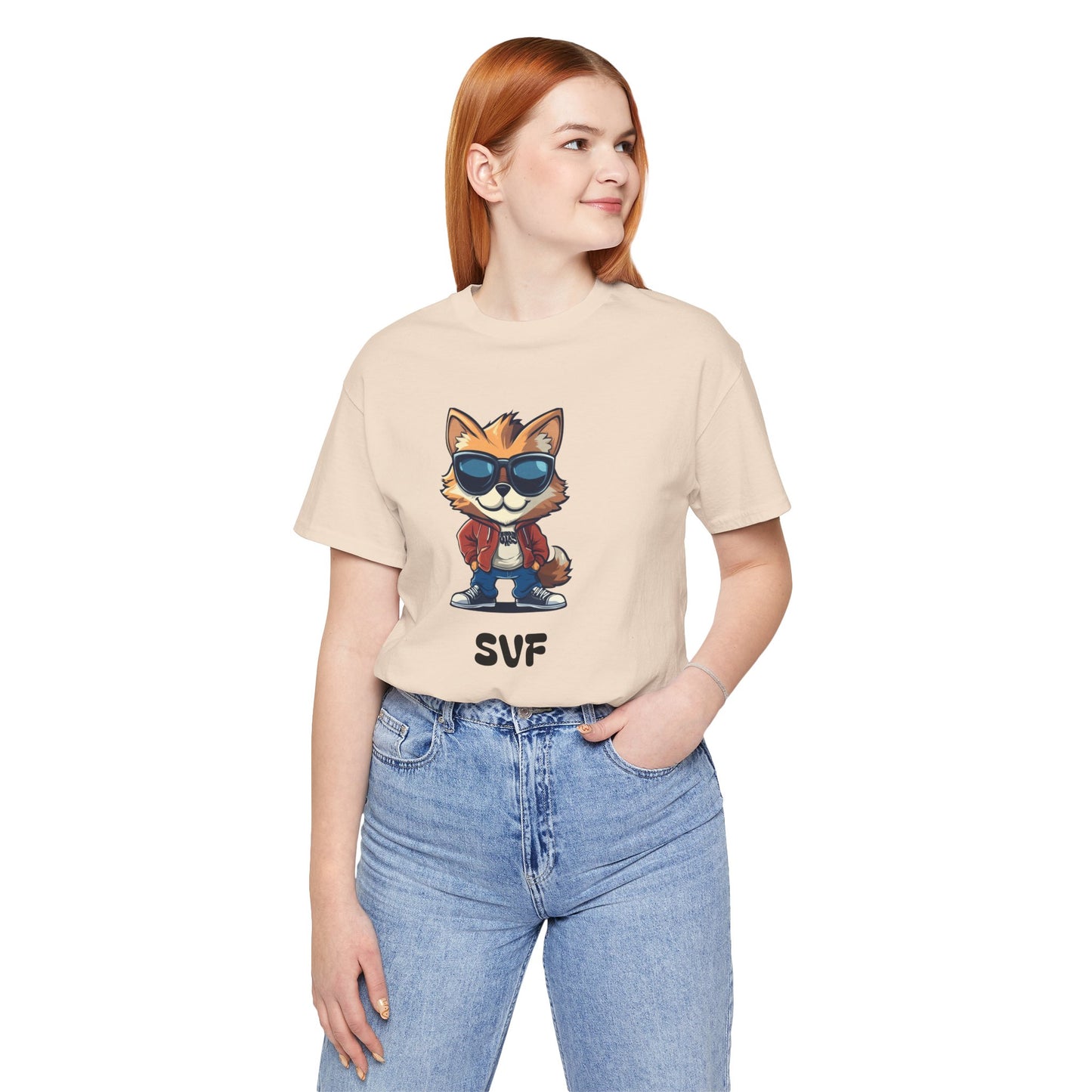 Cool Graphic Tee: Sun Valley Fox Nation, Fun Casual Wear,  Unique T-Shirt