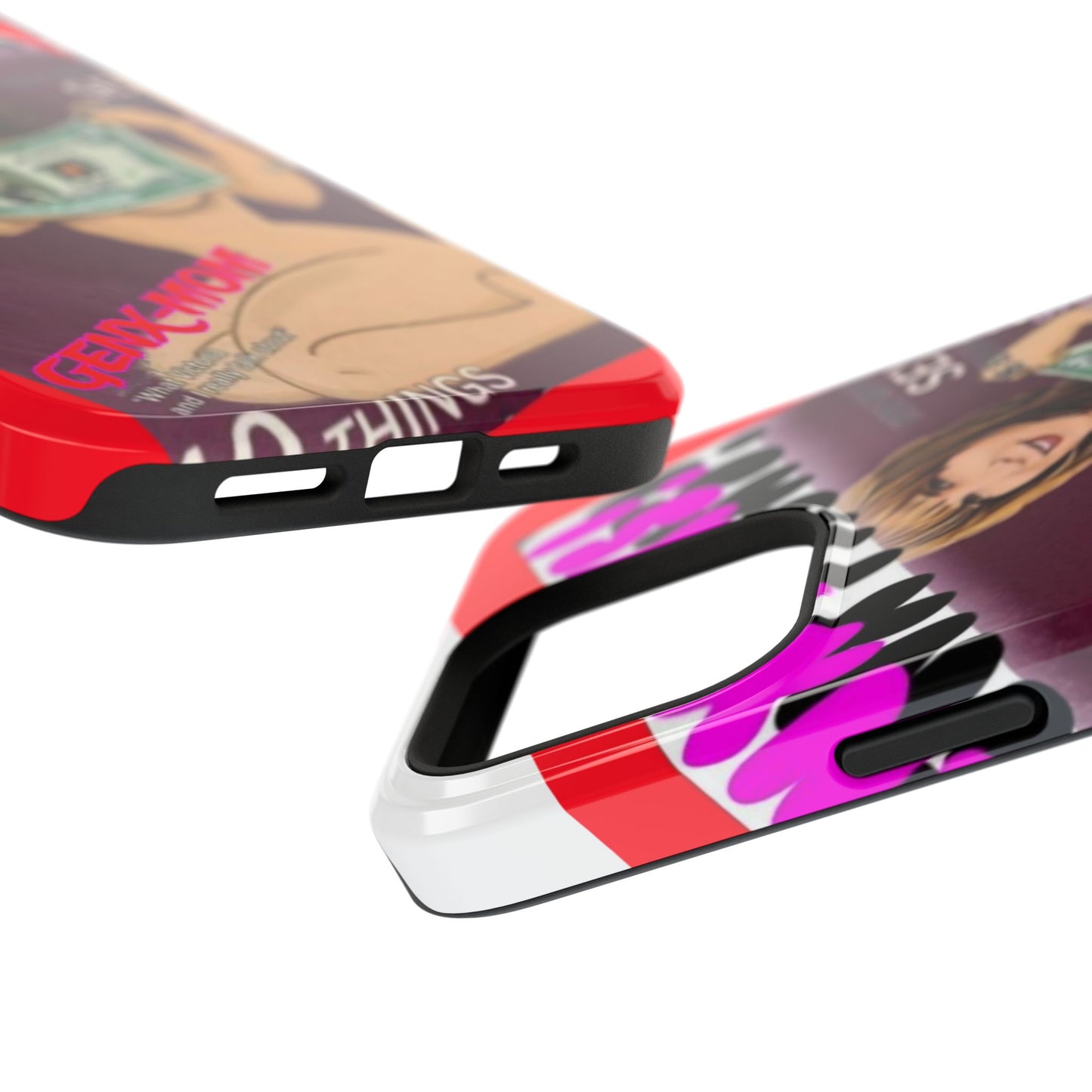 Gen X Mom-Impact-Resistant Phone Case - Retro Humor & Nostalgia
