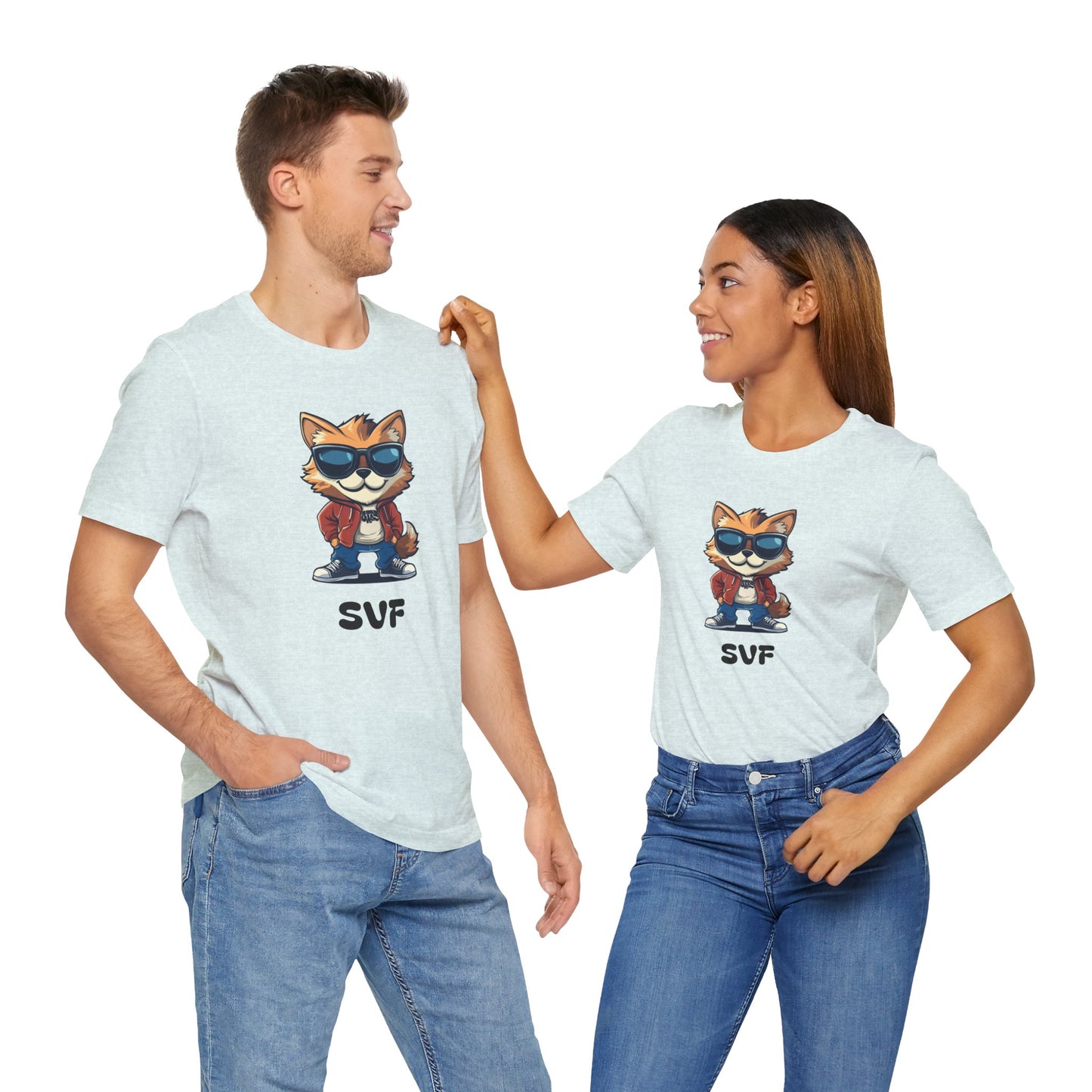 Cool Graphic Tee: Sun Valley Fox Nation, Fun Casual Wear,  Unique T-Shirt
