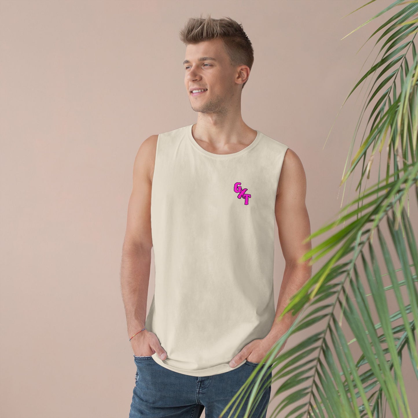 GXT-Pink-- Casual Summer Top with Playful Design