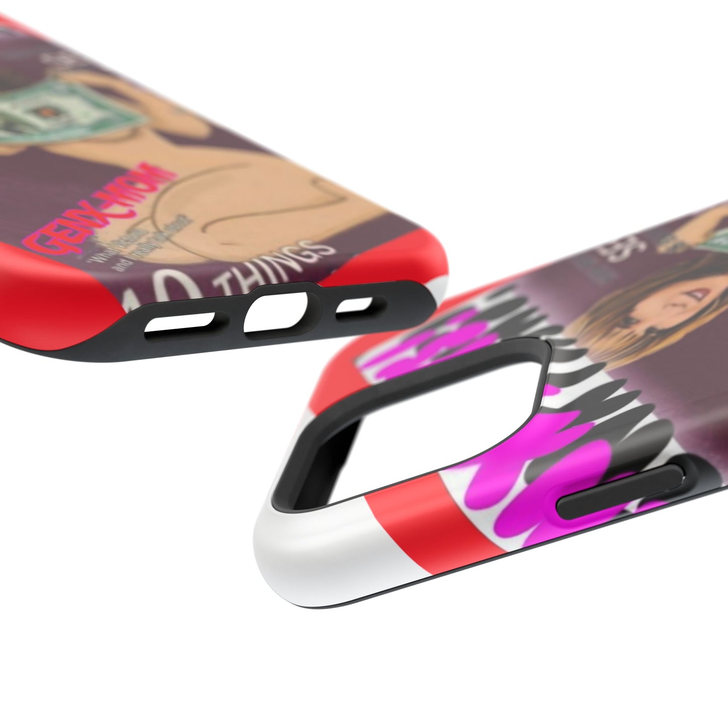 Gen X Mom-Impact-Resistant Phone Case - Retro Humor & Nostalgia