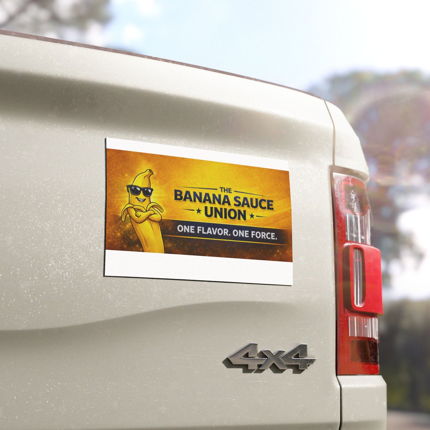 Team magnets! Banana Sauce Union!