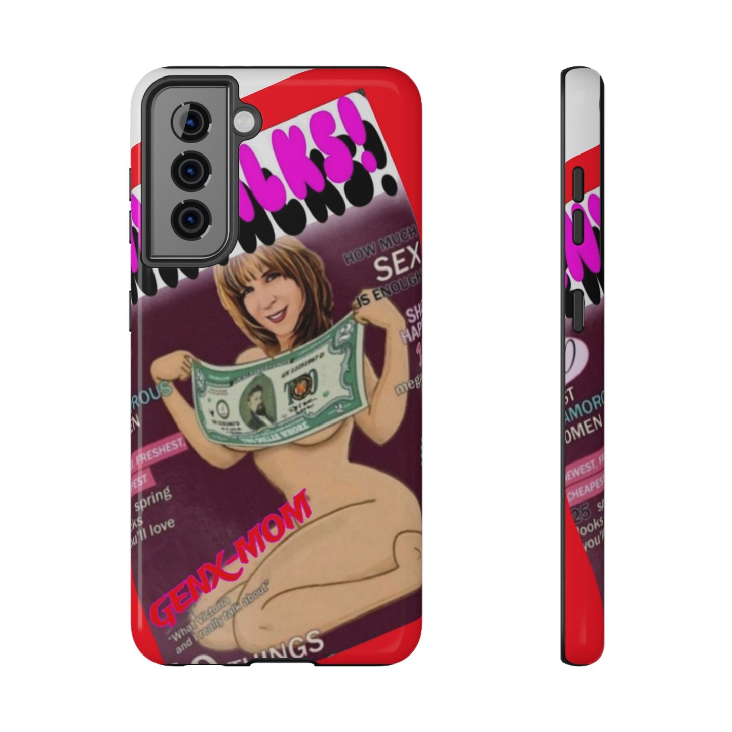 Gen X Mom-Impact-Resistant Phone Case - Retro Humor & Nostalgia