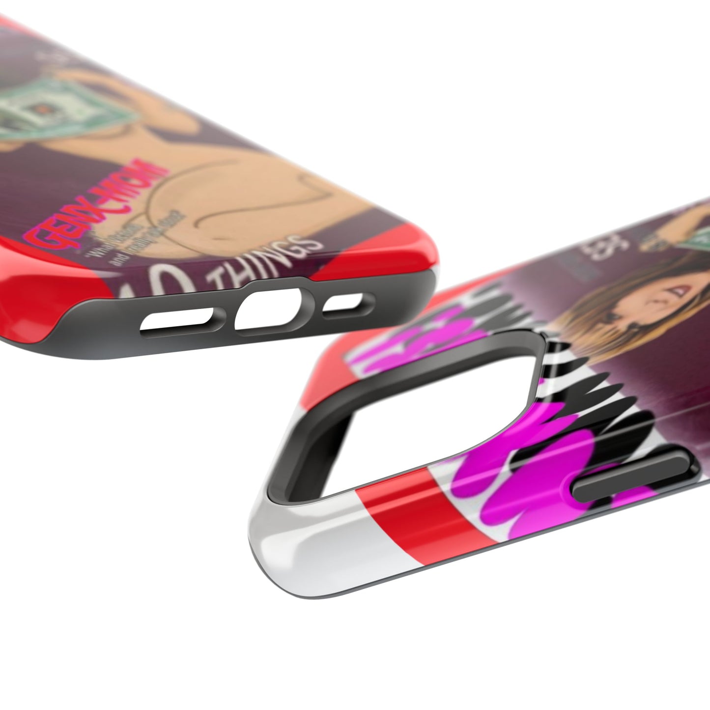 Gen X Mom-Impact-Resistant Phone Case - Retro Humor & Nostalgia