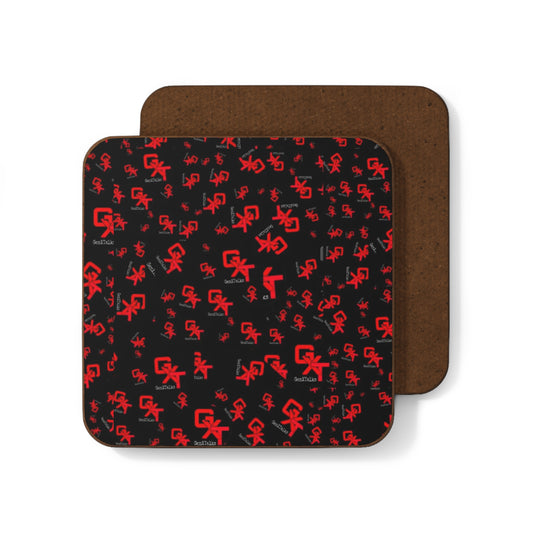 GXT Crazy-Hardboard Back Coaster