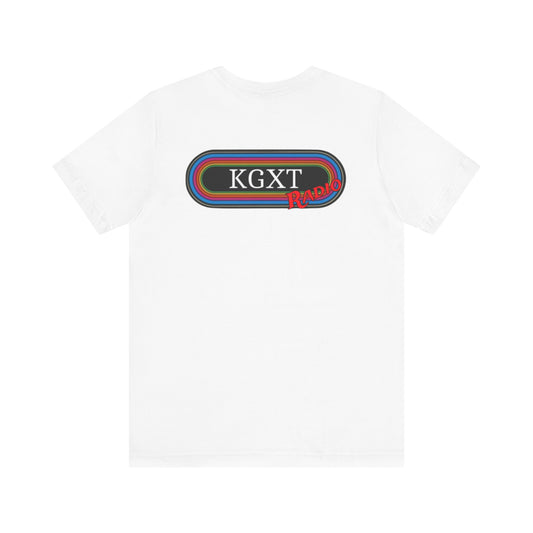 KGXT Radio Center/Back. (front blank) Old school style