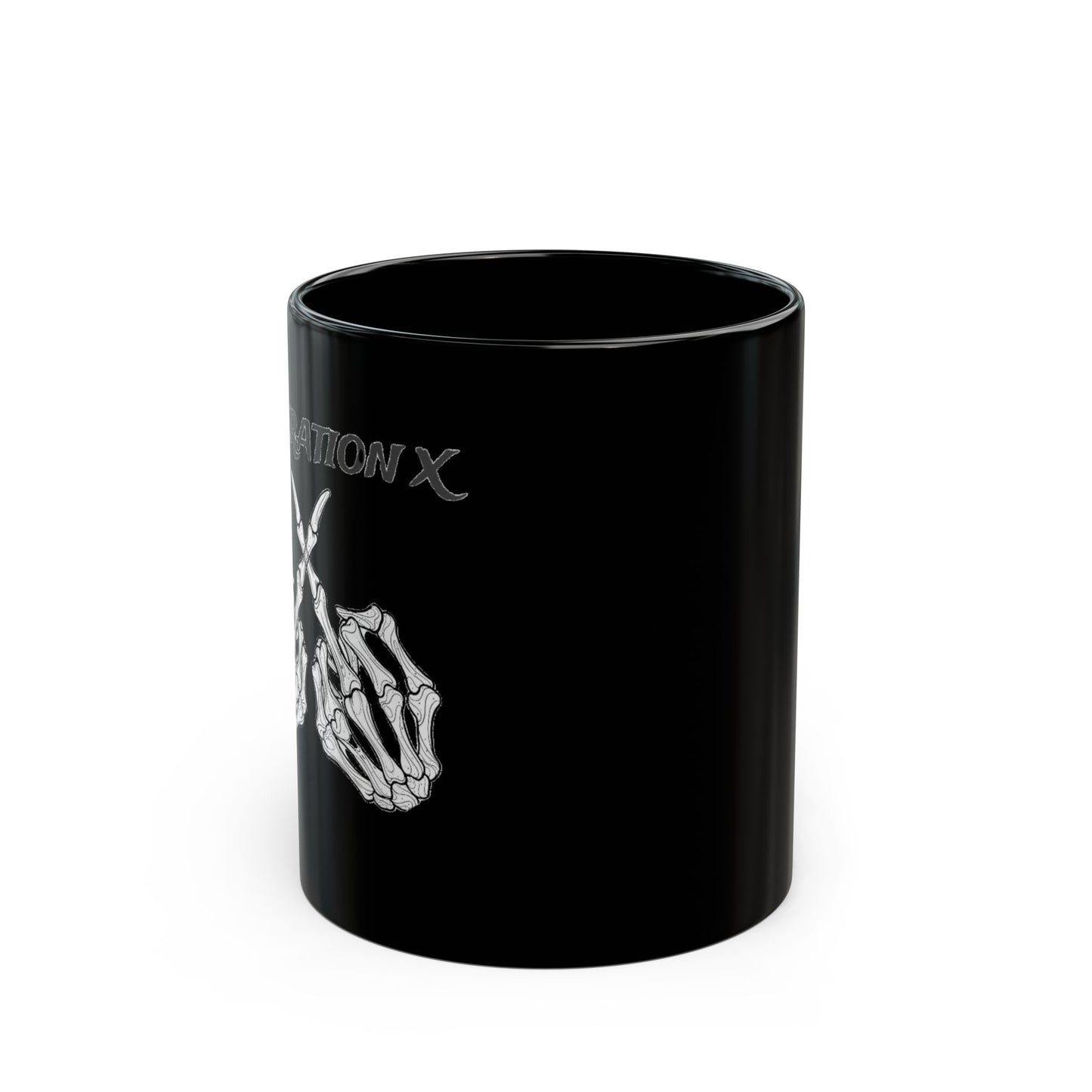 GenX Bones-Black Mug (11oz, 15oz)