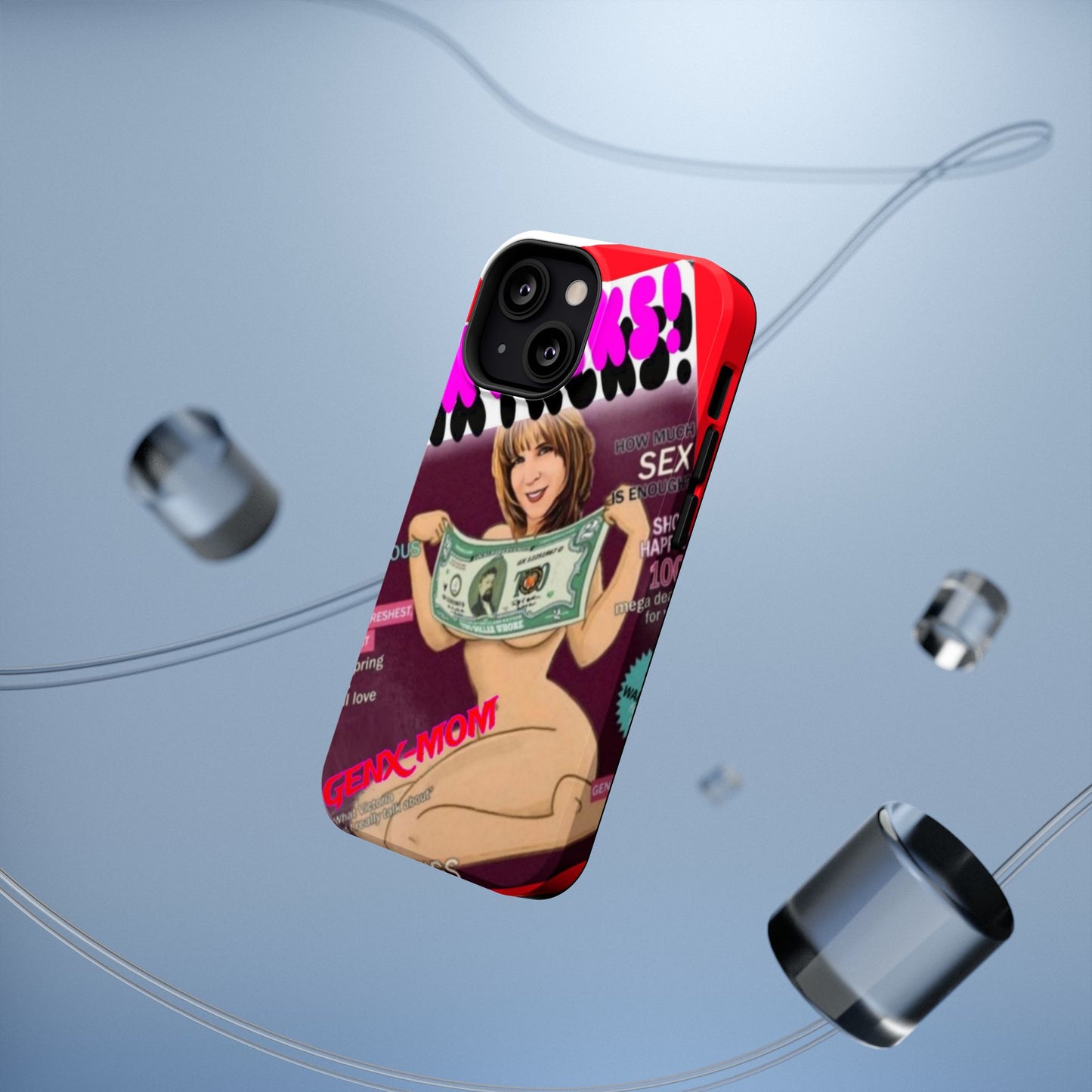 Gen X Mom-Impact-Resistant Phone Case - Retro Humor & Nostalgia