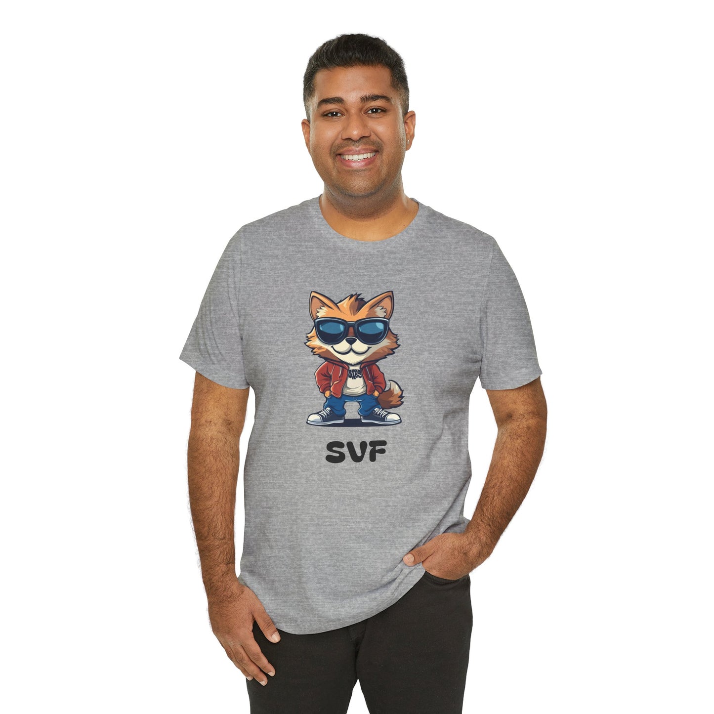 Cool Graphic Tee: Sun Valley Fox Nation, Fun Casual Wear,  Unique T-Shirt