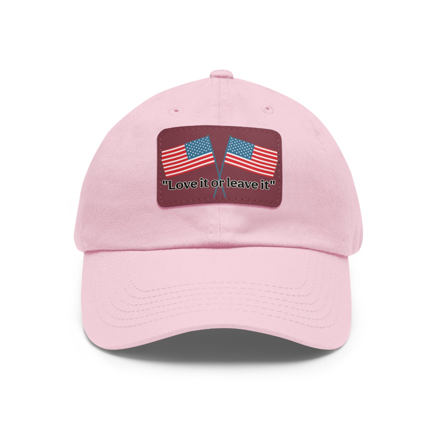"Love it or leave it" Cap with patch