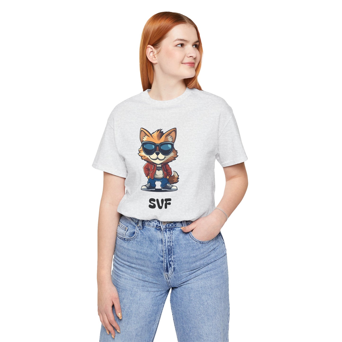 Cool Graphic Tee: Sun Valley Fox Nation, Fun Casual Wear,  Unique T-Shirt
