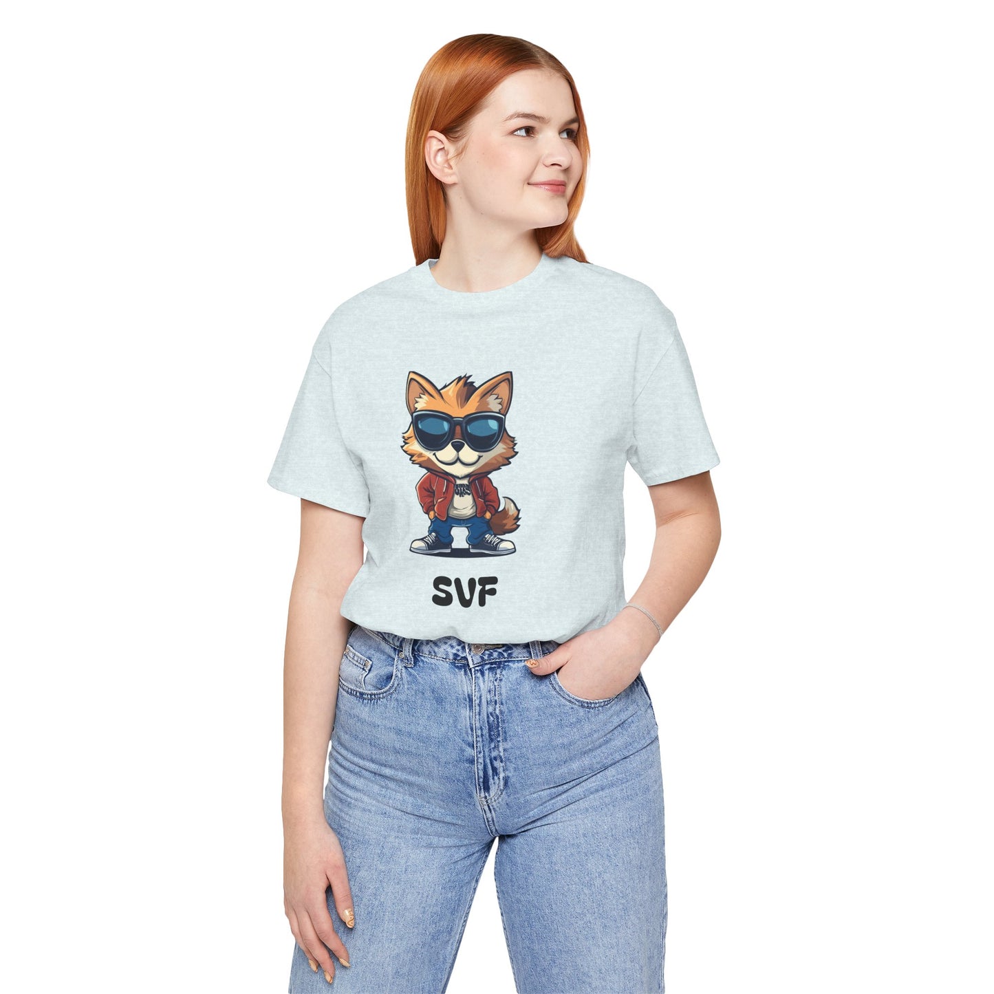 Cool Graphic Tee: Sun Valley Fox Nation, Fun Casual Wear,  Unique T-Shirt