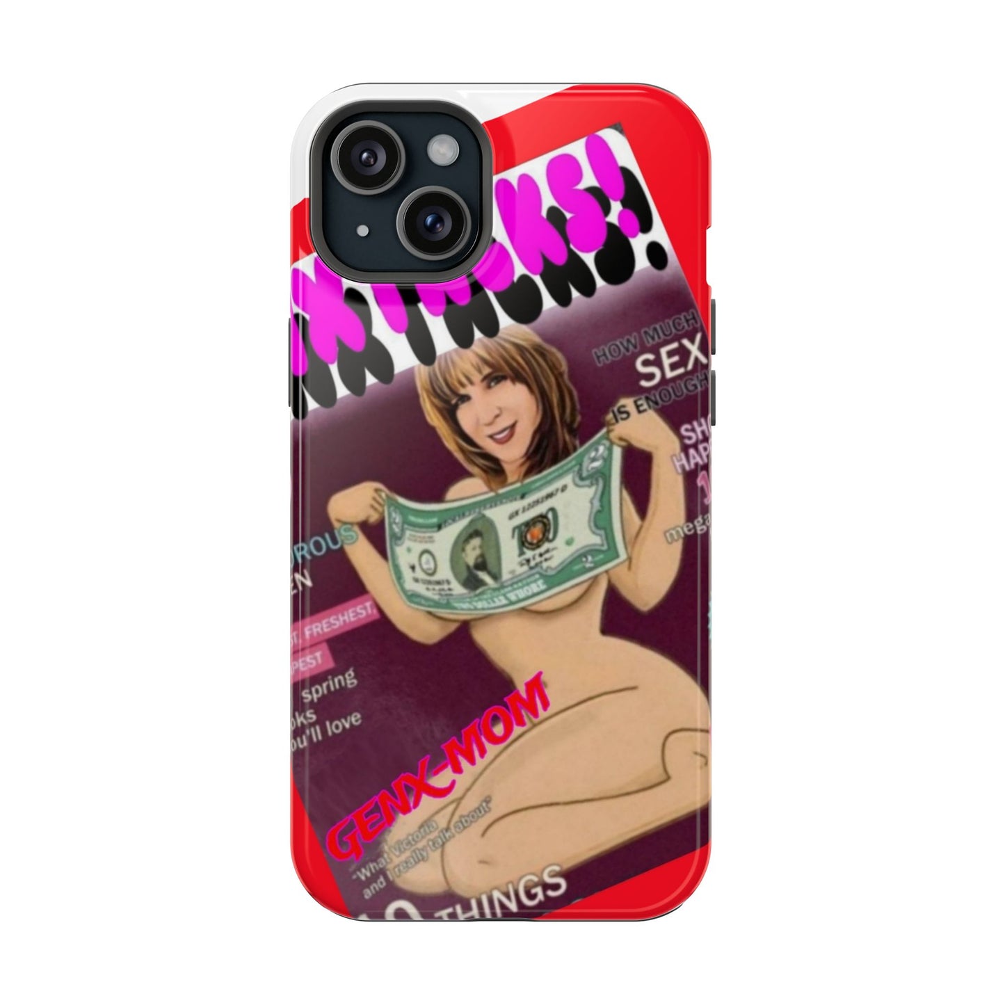Gen X Mom-Impact-Resistant Phone Case - Retro Humor & Nostalgia