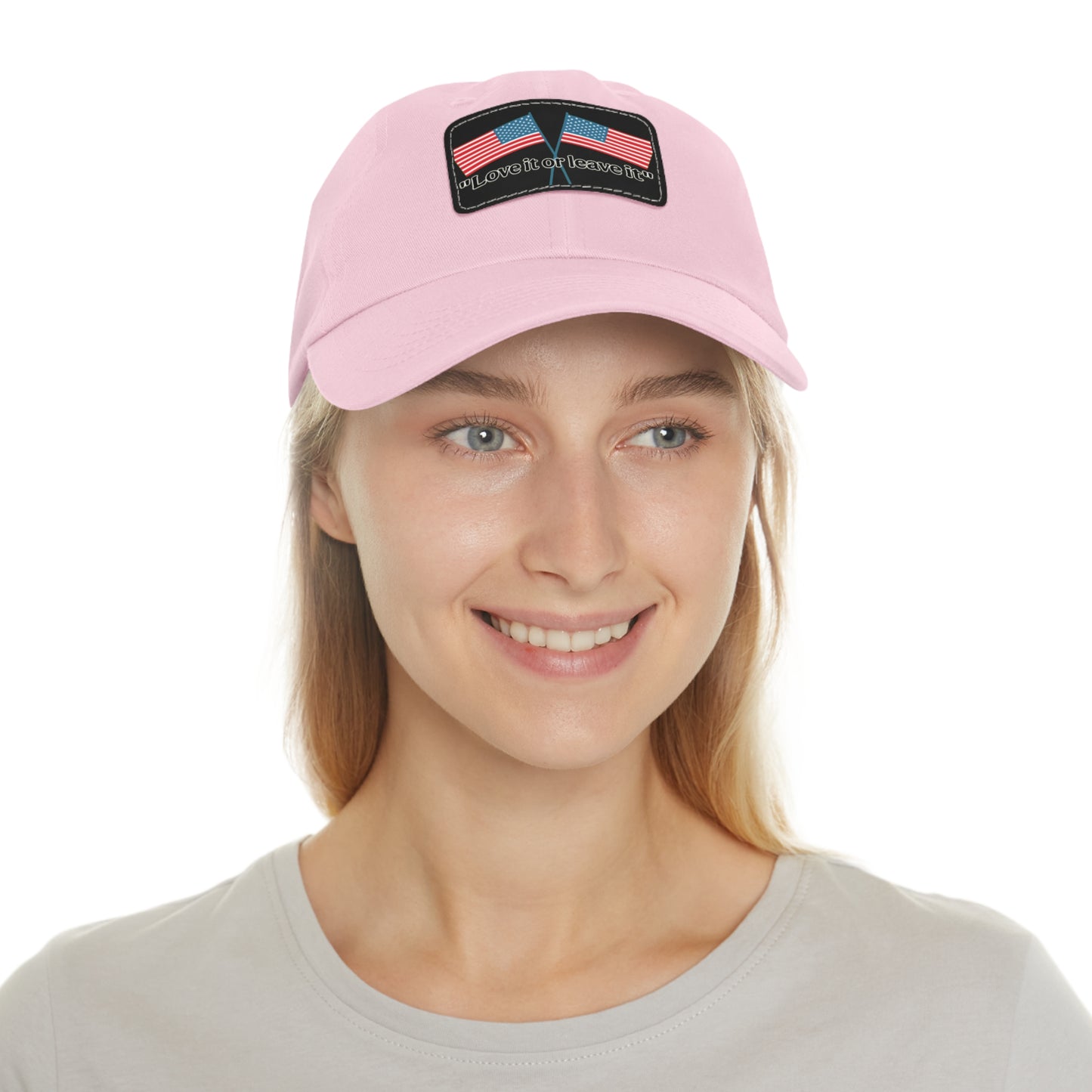 "Love it or leave it" Cap with patch