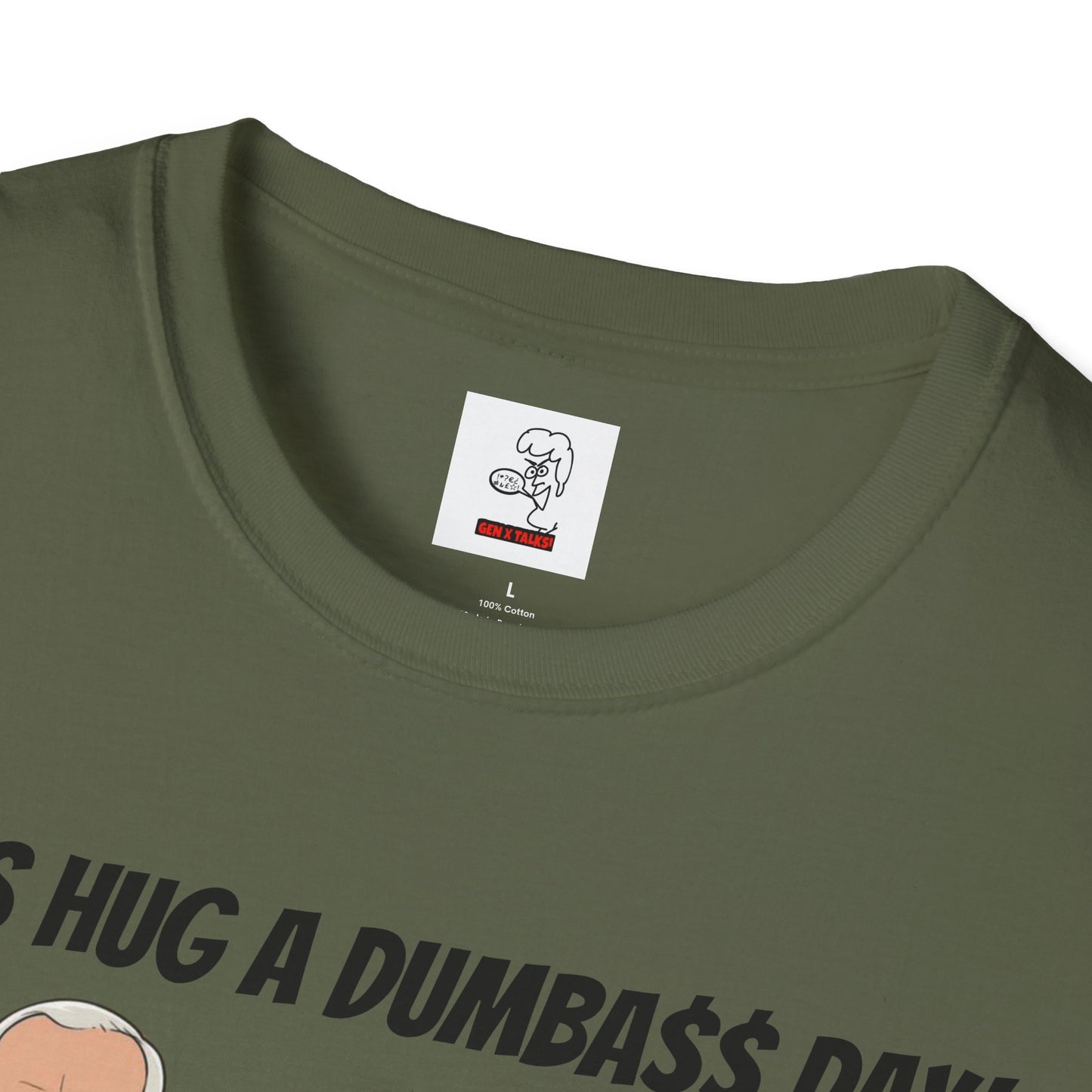 Sun Valley Fox Hug A Dumbass Day, Gift for Friends, Humorous Tee, Casual Wear
