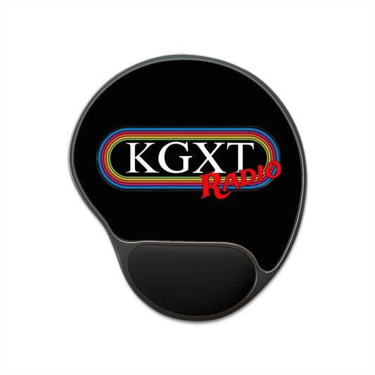 KGXT Radio Mouse Pad With Wrist Rest -