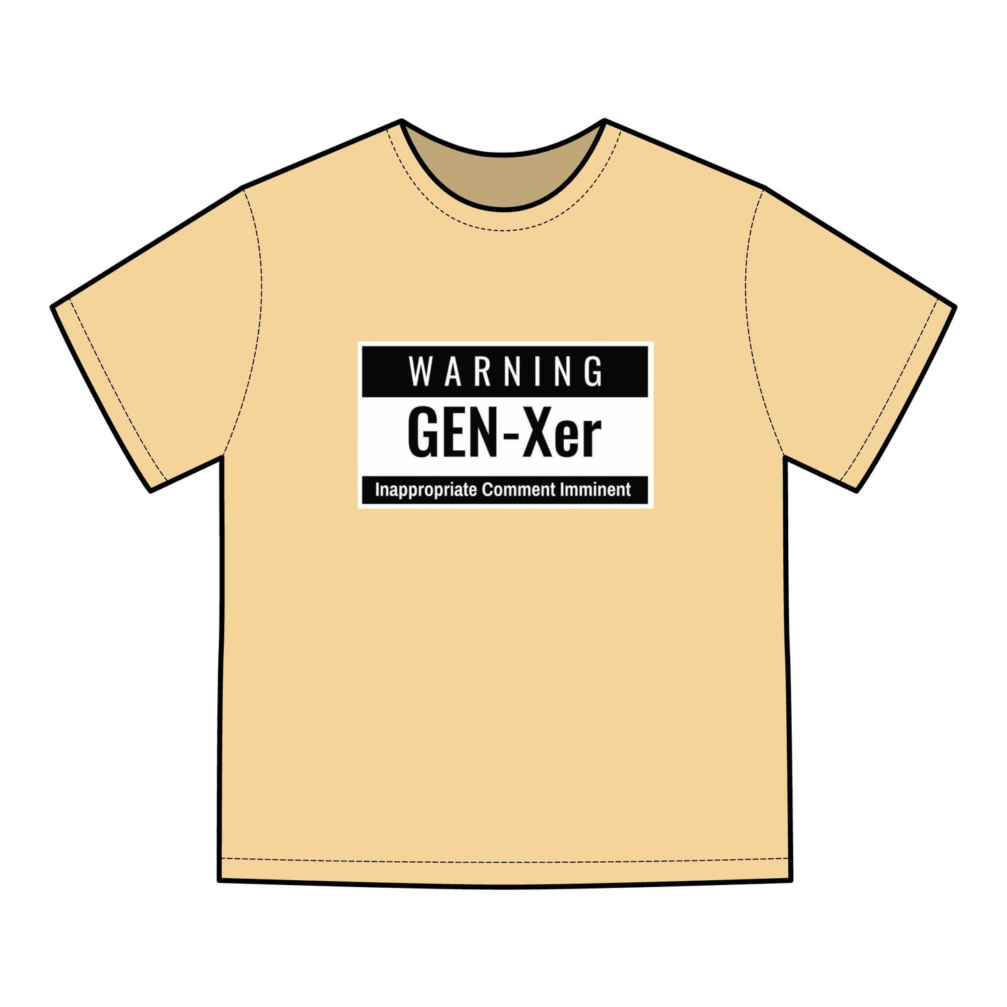 GEN-Xer-Unisex ComfortWash® Garment-Dyed T-Shirt
