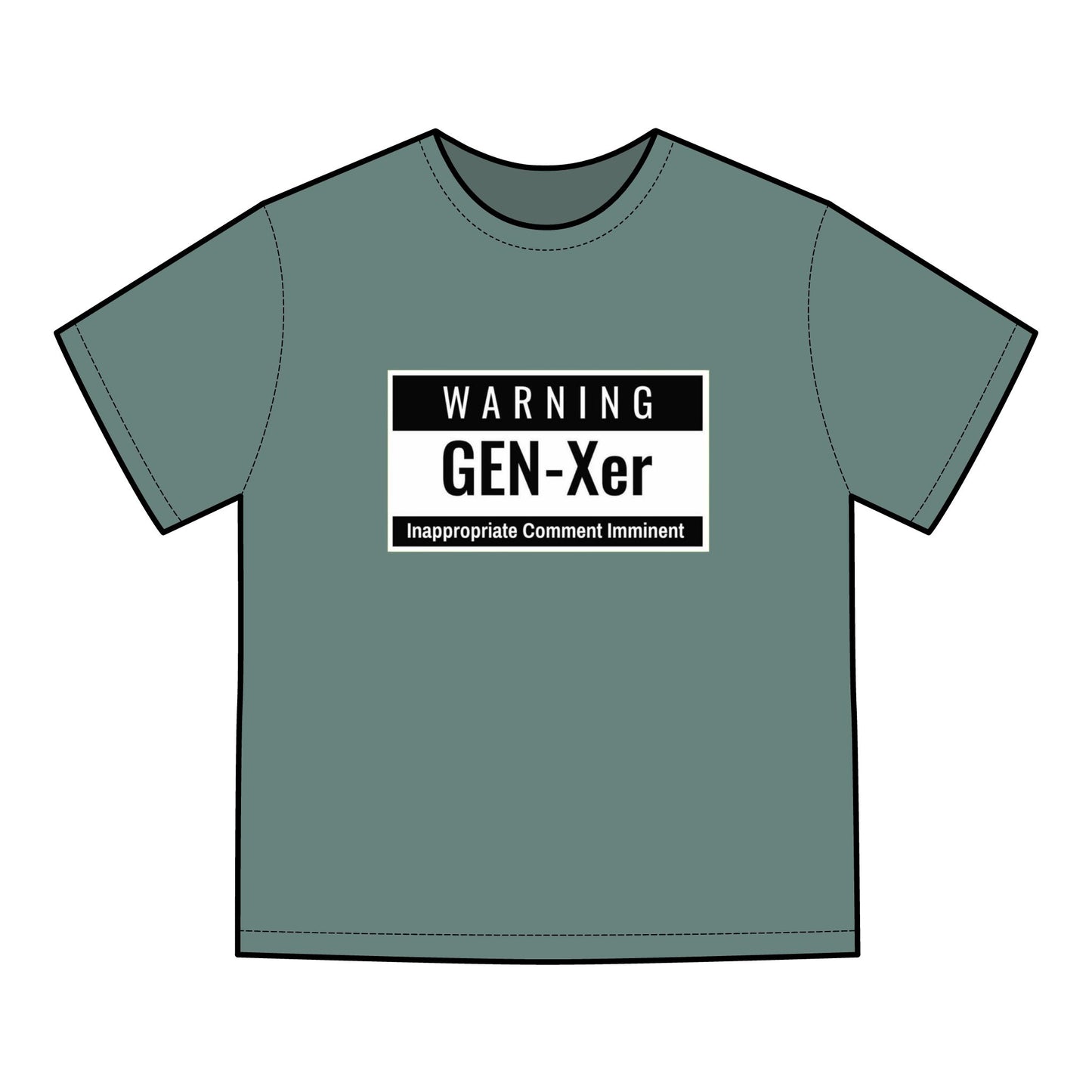 GEN-Xer-Unisex ComfortWash® Garment-Dyed T-Shirt
