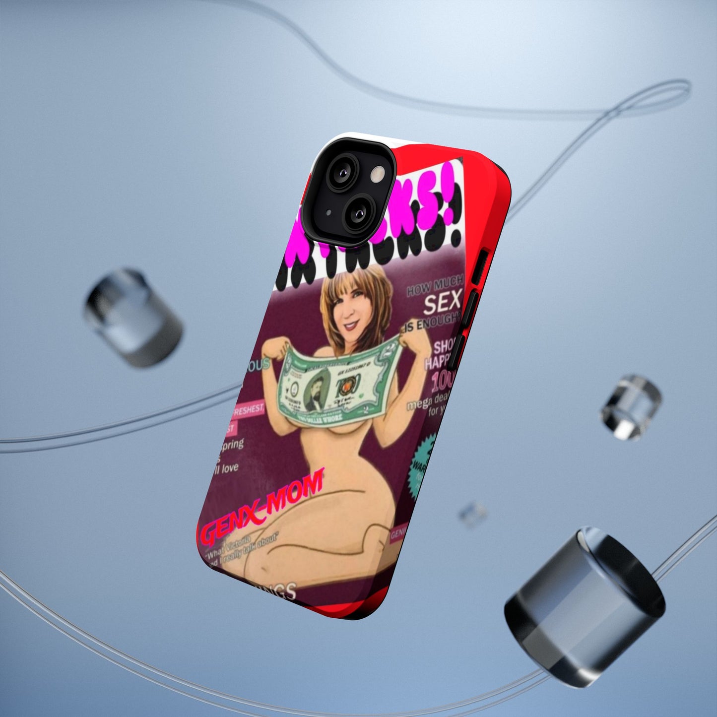 Gen X Mom-Impact-Resistant Phone Case - Retro Humor & Nostalgia