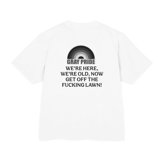 "Get Off The Fucking Lawn!"- Heavy Tee - Statement T-Shirt for LGBTQ+ Allies & Activists
