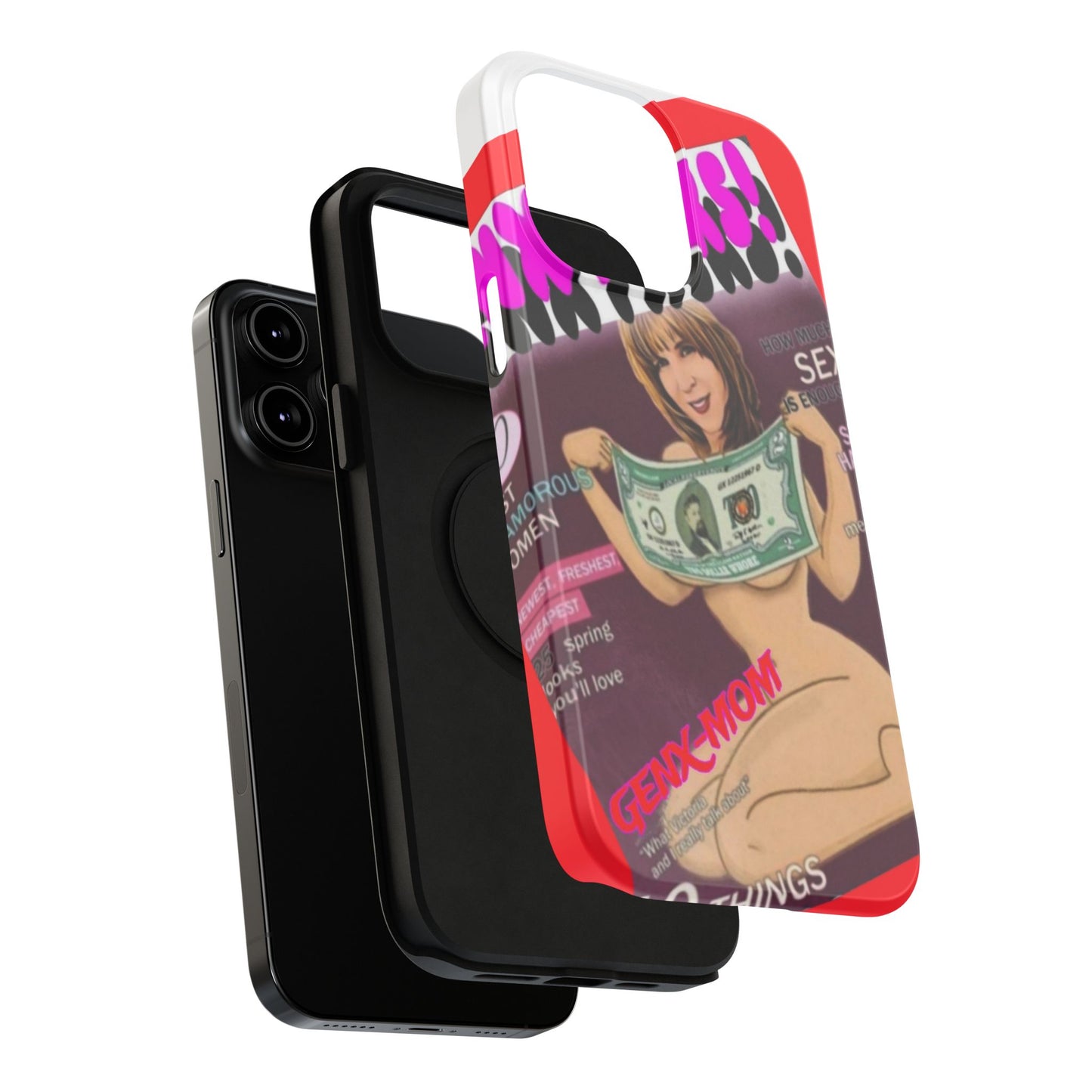 Gen X Mom-Impact-Resistant Phone Case - Retro Humor & Nostalgia