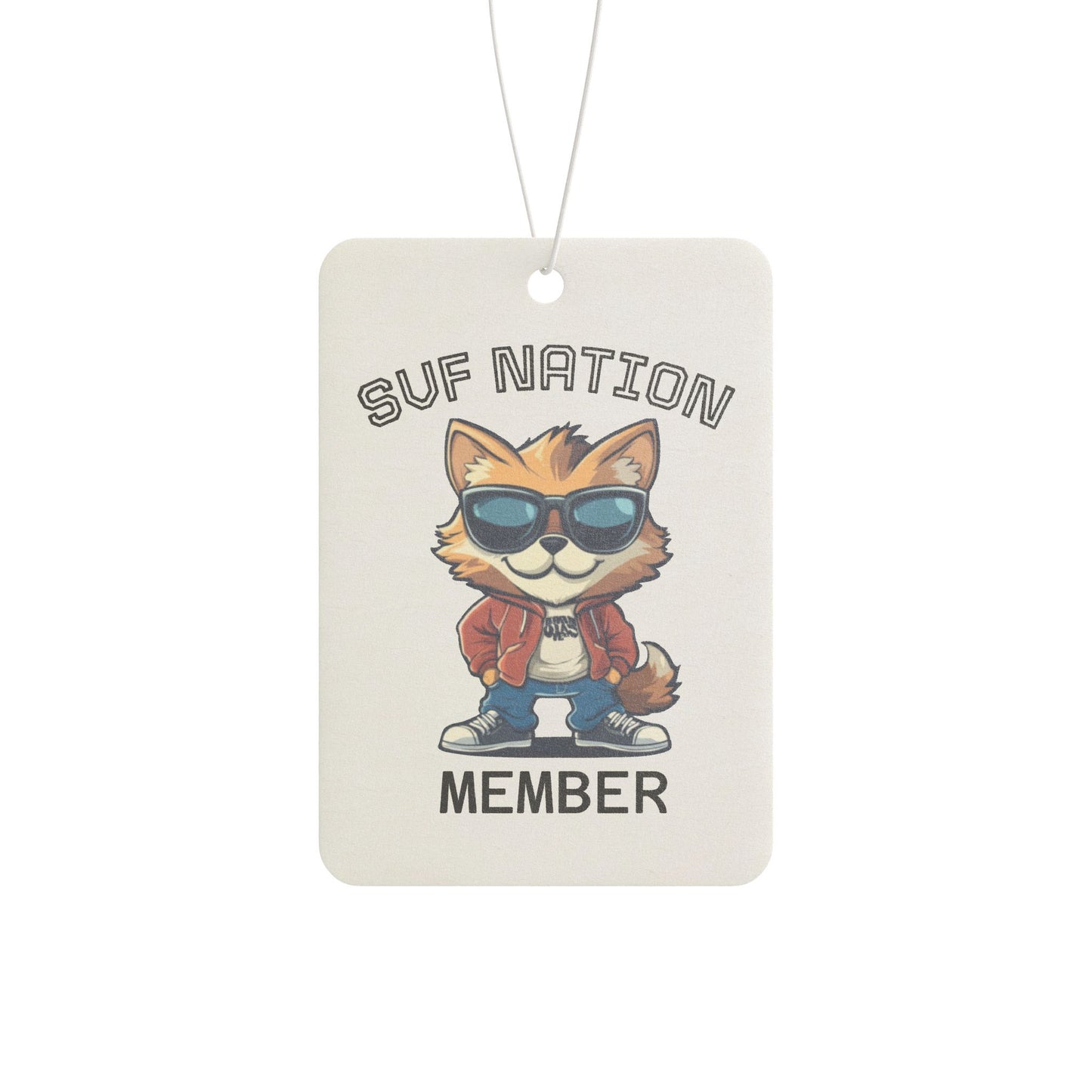 SVF NATION Air Freshener - SUF Nation Member, Car Decor, Aromatic Auto Essentials, Unique Vehicle [...]