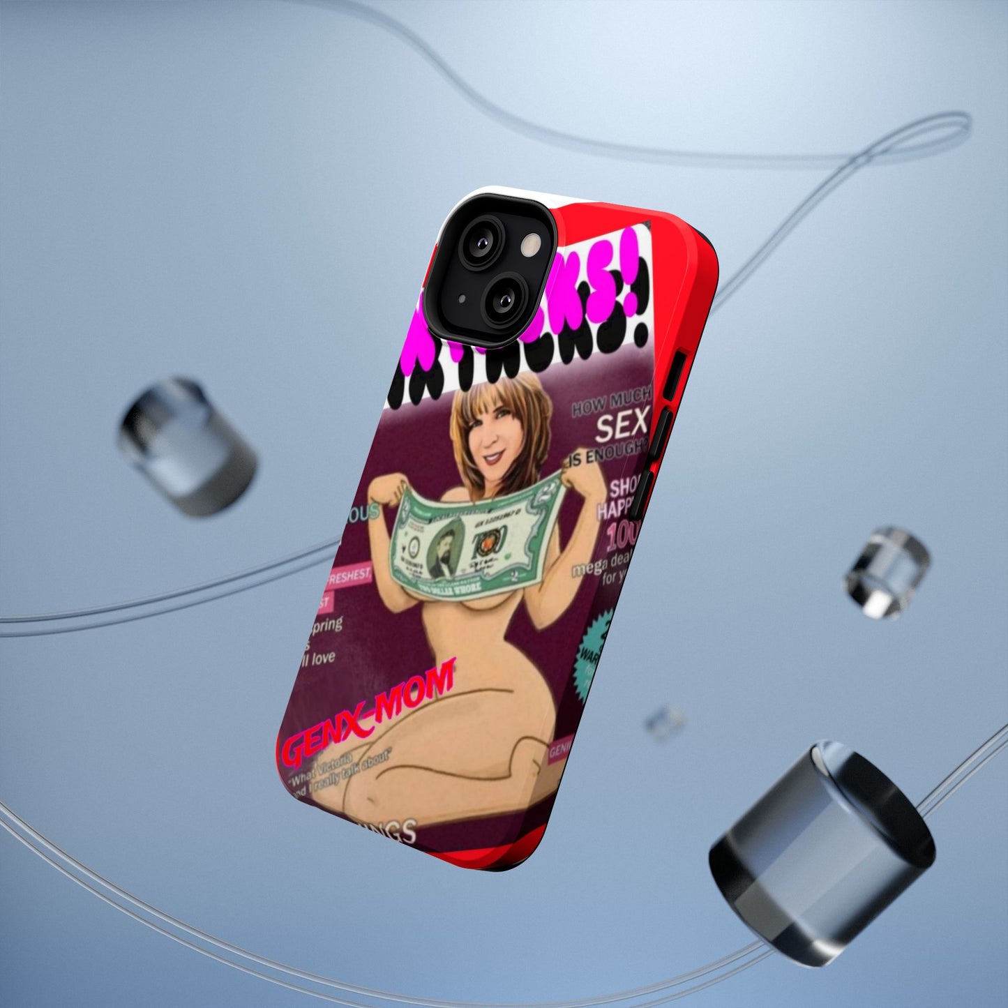 Gen X Mom-Impact-Resistant Phone Case - Retro Humor & Nostalgia