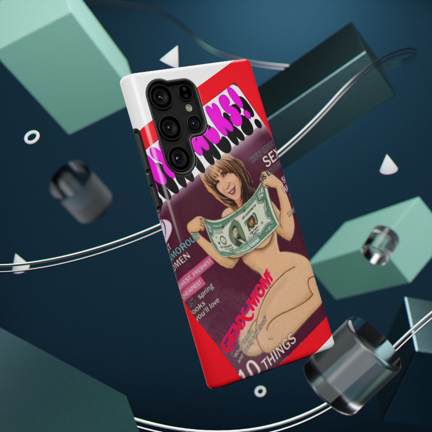 Gen X Mom-Impact-Resistant Phone Case - Retro Humor & Nostalgia