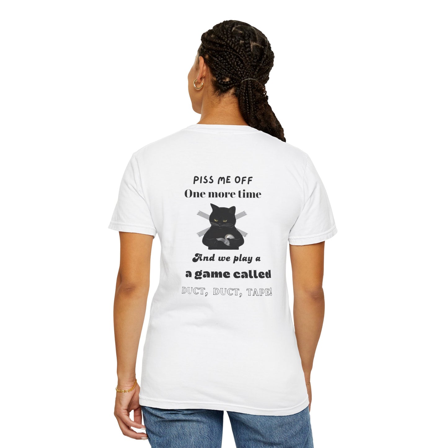 Duct, duct, tape!-Dyed T-Shirt -