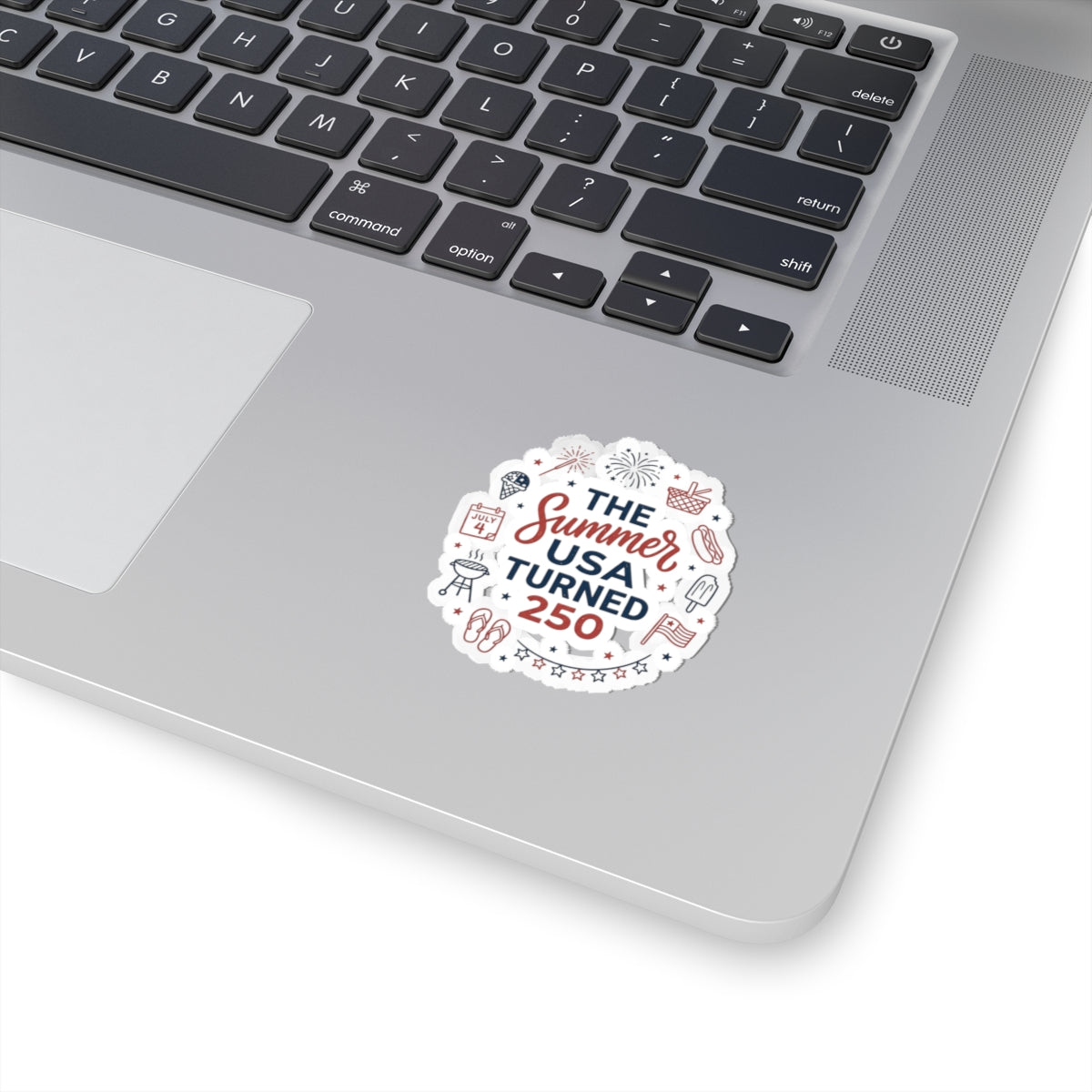 Patriotic Summer USA Sticker