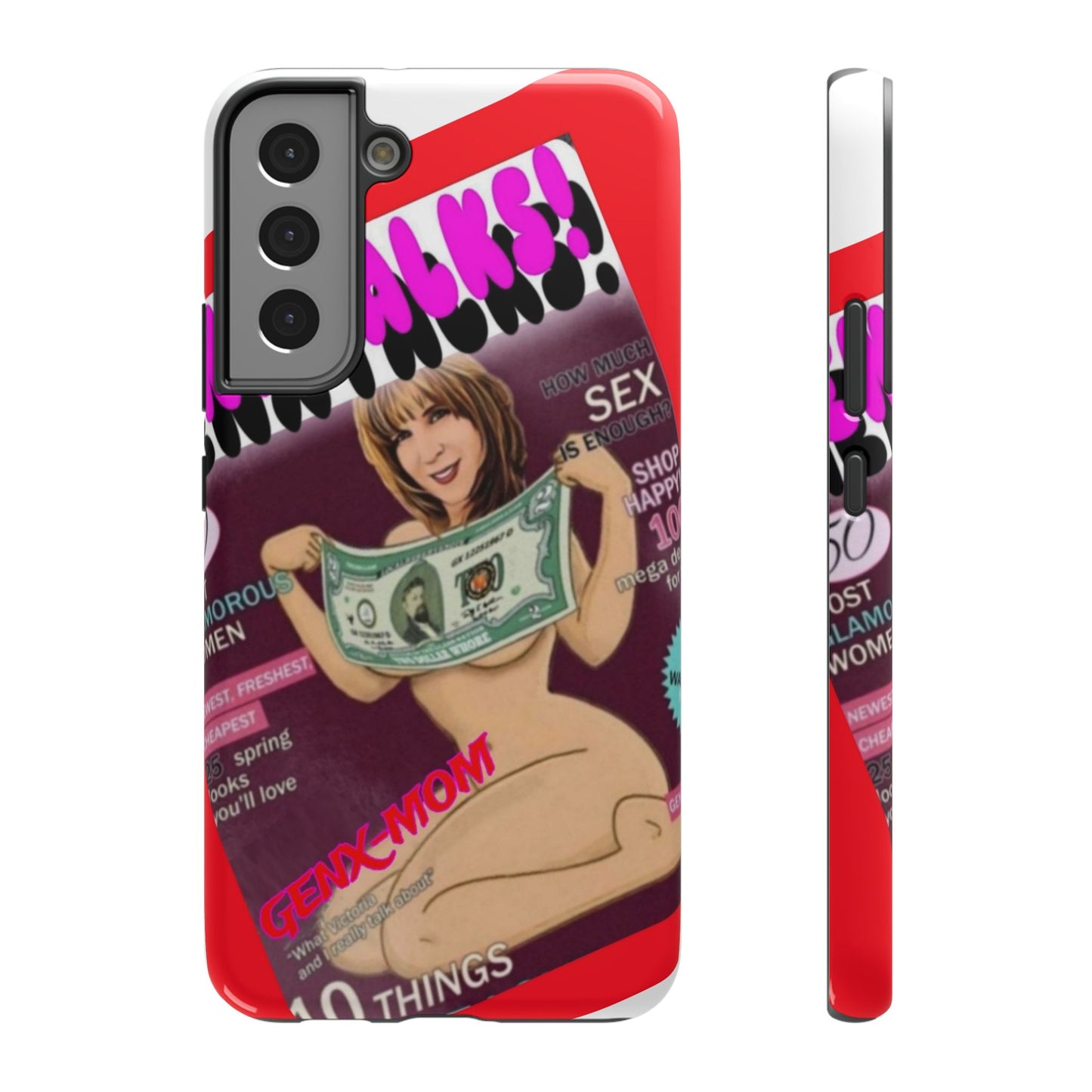 Gen X Mom-Impact-Resistant Phone Case - Retro Humor & Nostalgia