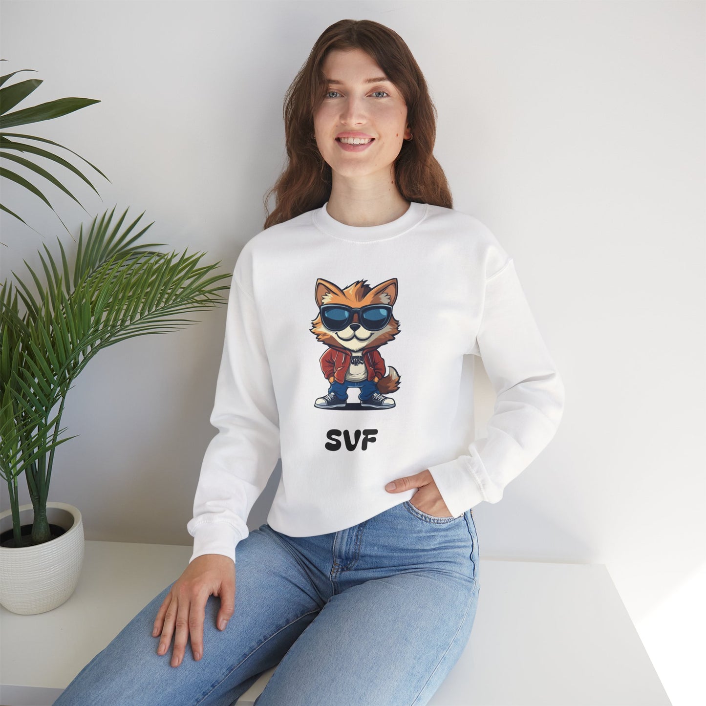 Sun Valley Fox Nation Crewneck Sweatshirt | Unisex Sweatshirt for Casual Wear