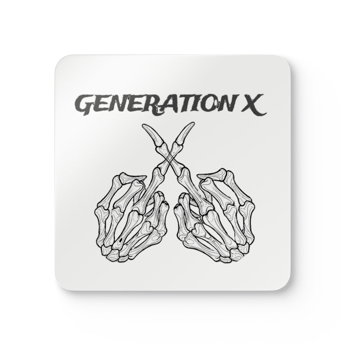 GXT Bones-Corkwood Coaster (Set of 4)