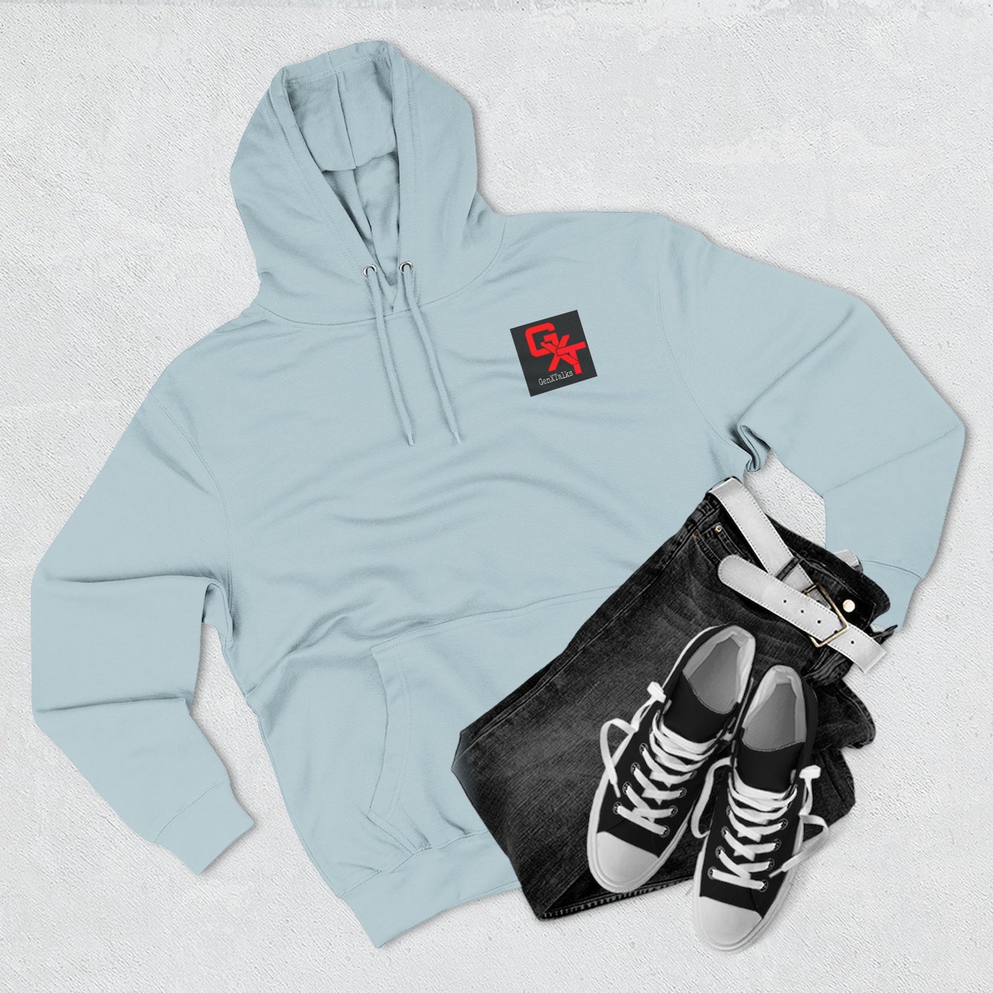 GXT Logo Hoodie — Three-Panel Fleece Pullover