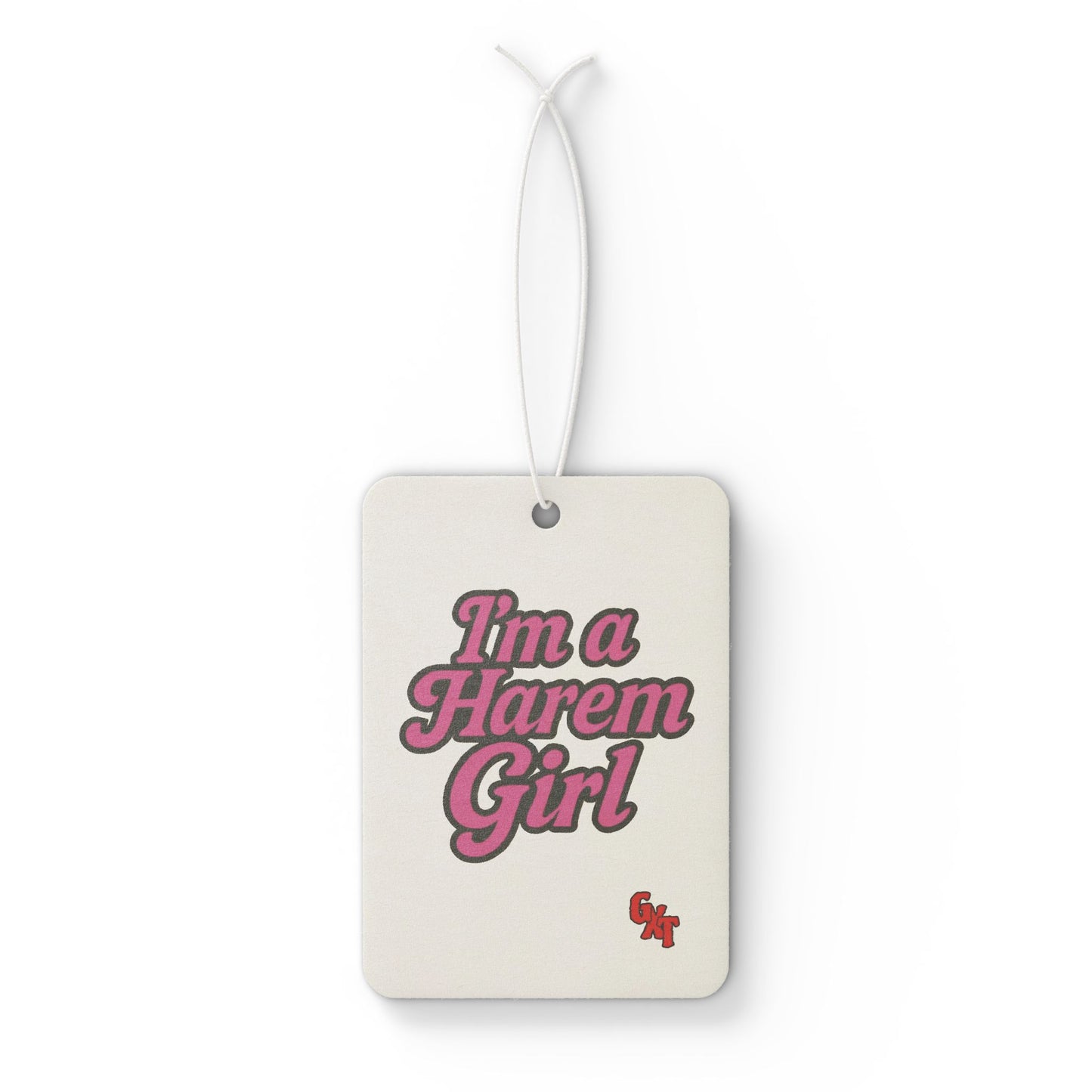 I AM A HAREM GIRL Car Air Freshener, Fun Scented Car Decor, Funny Car Accessories, Automotive Air Fresheners
