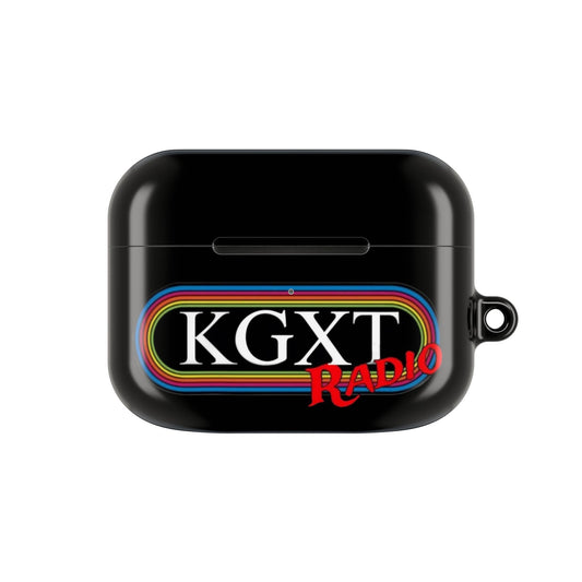 KGXT Radio-Retro Radio AirPod Case, Stylish Earbud Cover