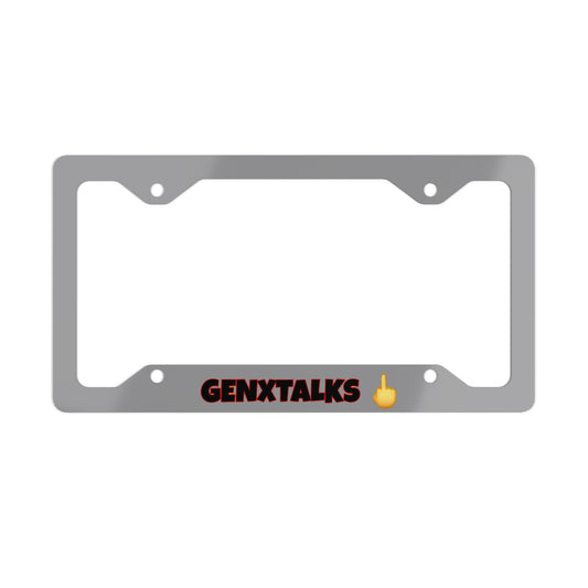 GENXTALKS- Middle Finger- (grey) Metal frame