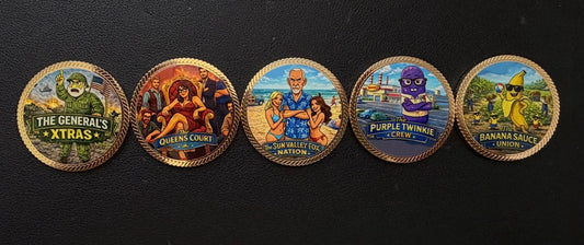 GXT 5 Team Challenge Coin Set