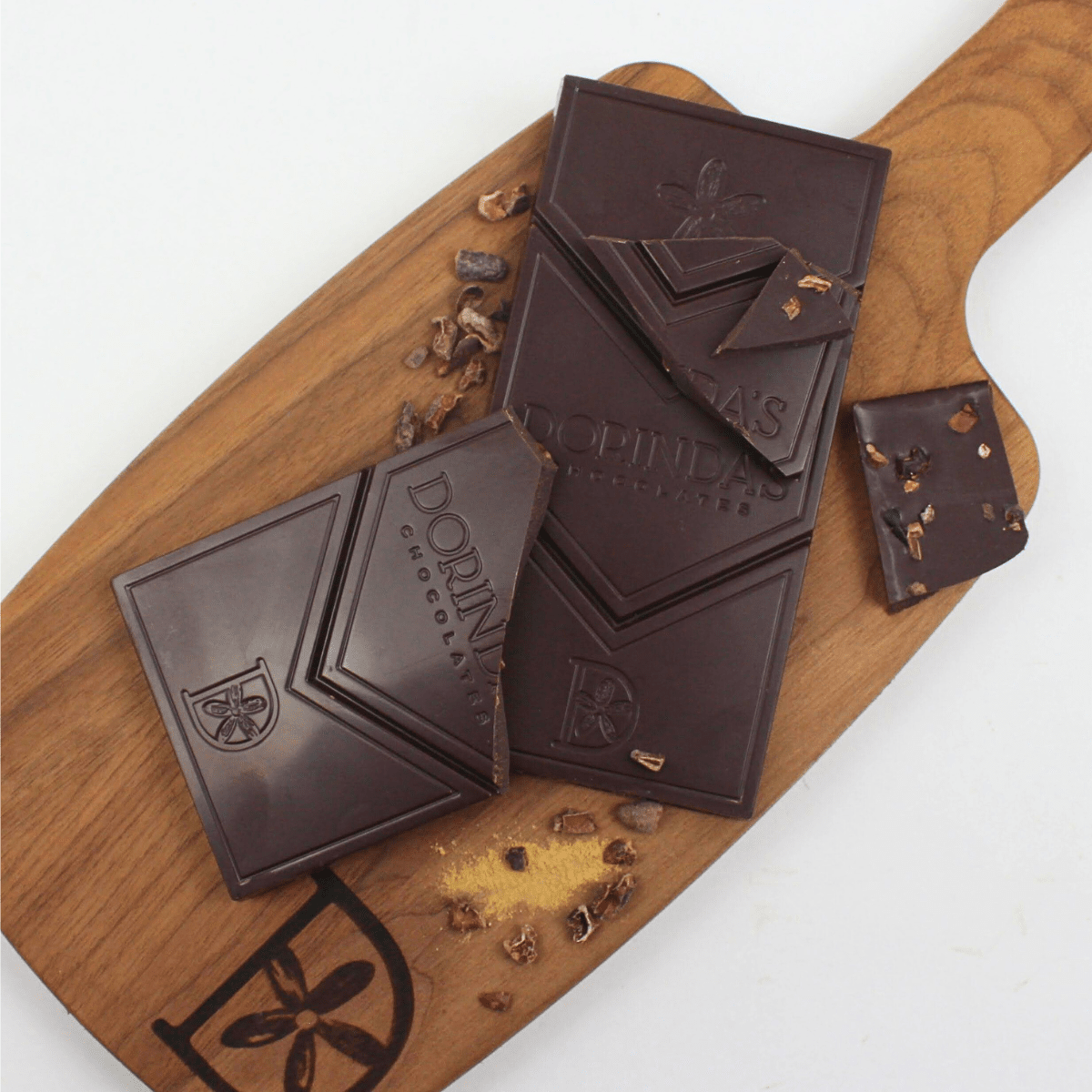 Lion's Mane Dark Chocolate Cocoa Nib